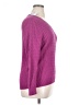 Karen Scott 100% Cotton Purple Pullover Sweater Size XL - photo 4