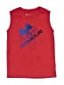 Under Armour 100% Polyester Red Sleeveless T-Shirt Size 7 - photo 1