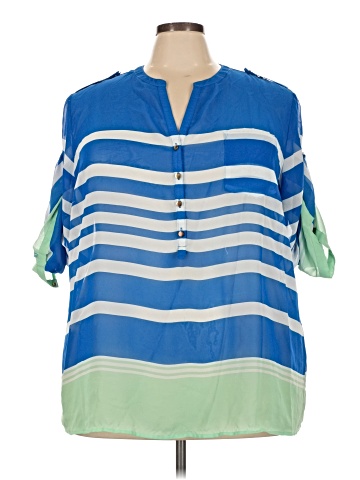 Apt. 9 3/4 Sleeve Blouse (view 1)