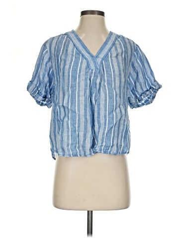 Pilcro Short Sleeve Blouse (view 1)