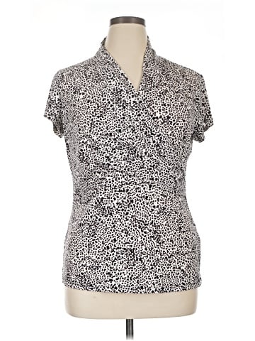 DKNY Short Sleeve Blouse (view 1)