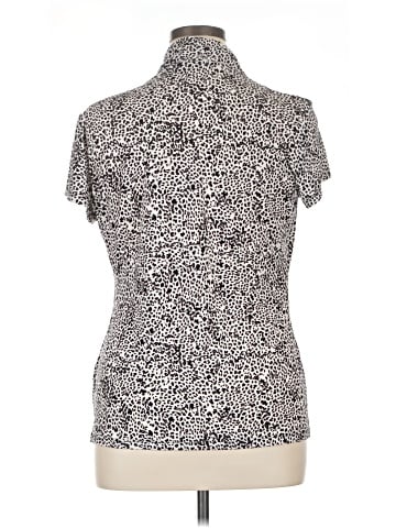 DKNY Short Sleeve Blouse (view 2)
