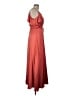 Nine West 100% Polyester Orange Casual Dress Size L - photo 4