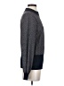 French Connection 100% Polyester Polka Dots Blue Turtleneck Sweater Size S - photo 4