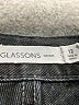 Glassons Black Overall Shorts Size 12 - photo 3