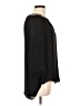 Rebecca Taylor 100% Polyester Black 3/4 Sleeve Blouse Size 12 - photo 4