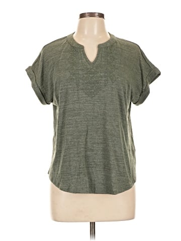 Cable & Gauge Short Sleeve Henley (view 1)