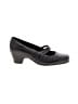 Clarks Black Heels Size 9 1/2 (X-wide) - photo 1