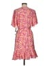 CeCe 100% Polyester Floral Pink Casual Dress Size M - photo 2