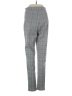Chocolate Plaid Gray Casual Pants Size S - photo 2