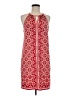 Max Studio Print Red Casual Dress Size M - photo 1