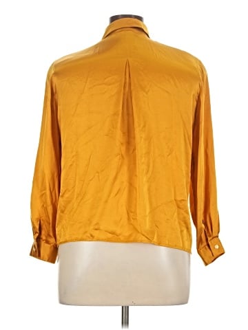 Jones New York Sport Long Sleeve Silk Top (view 2)