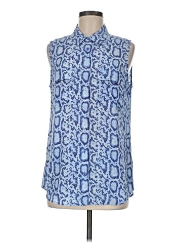 Equipment Sleeveless Silk Top (view 1)