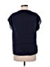 Soprano 100% Polyester Blue Short Sleeve Blouse Size M - photo 2