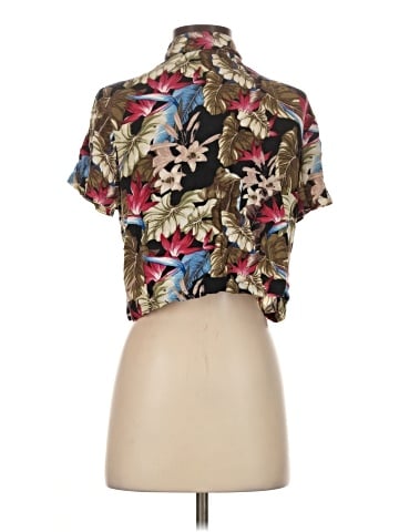 Topshop Short Sleeve Blouse (view 2)