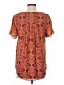 DR2 100% Polyester Orange Short Sleeve Blouse Size S - photo 2