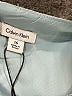 Calvin Klein Metallic Silver Blue Dress Size 16 - photo 3