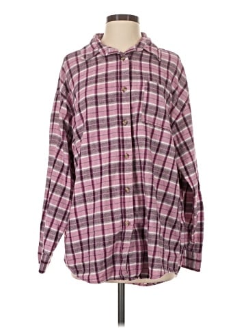 Aeropostale Long Sleeve Button-Down Shirt (view 1)