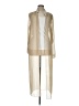 Jkara 100% Polyester Solid Ivory Kimono Size 10 - photo 1