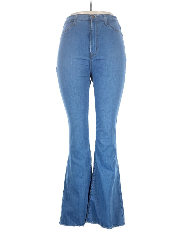 Pre-owned Vibrant M.i.u Jeans In Blue