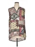 DR2 100% Polyester Gray Sleeveless Blouse Size XL - photo 1