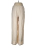MNG Solid Ivory Casual Pants Size L - photo 2