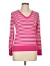 Tommy Hilfiger Stripes Pink Pullover Sweater Size L - photo 1