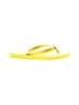 Coach Yellow Flip Flops Size 7 - 8 - photo 1