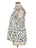 Angashion Ivory Sleeveless Blouse Size XL - photo 5