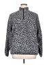 Susan Graver 100% Polyester Animal Print Silver Pullover Sweater Size XL - photo 1