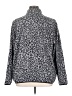 Susan Graver 100% Polyester Animal Print Silver Pullover Sweater Size XL - photo 2
