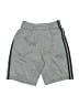 Adidas 100% Polyester Solid Gray Athletic Shorts Size 10 - 12 - photo 2