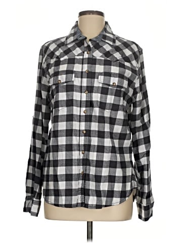 Jachs Girlfriend Long Sleeve Button-Down Shirt (view 1)
