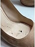Prada 100% Suede Tan Heels Size EU 40 1/2 - photo 3