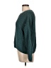 SO 100% Polyester Solid Teal Pullover Sweater Size L - photo 5