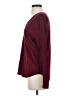 360 Sweater 100% Cotton Burgundy Pullover Sweater Size S - photo 5