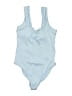 Old Navy Solid Blue One Piece Swimsuit Size L - photo 1