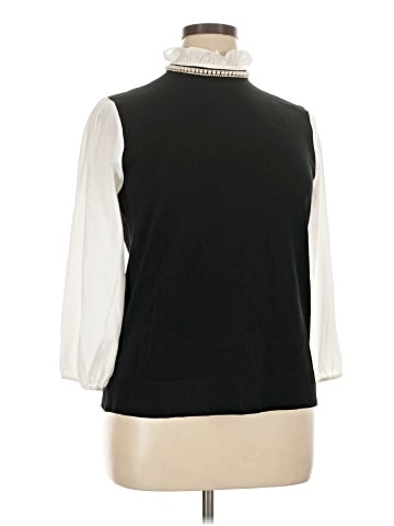 Cable & Gauge Sweater Vest (view 1)