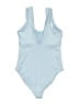 Old Navy Solid Blue One Piece Swimsuit Size L - photo 2
