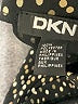 DKNY 100% Polyester Polka Dots Black Casual Skirt Size L (petite) - photo 7