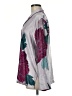 Natori 100% Polyester Floral Purple Long Sleeve Blouse Size M - photo 5