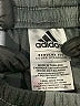 Adidas 100% Polyester Color Block Gray Athletic Shorts Size 8 - photo 3