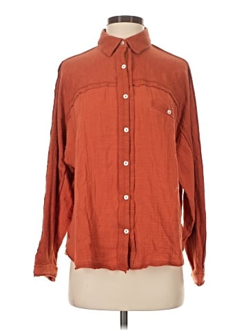 Millibon Long Sleeve Button-Down Shirt (view 1)