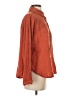 Millibon Solid Orange Long Sleeve Button-Down Shirt Size S - photo 4