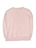 Crewcuts 100% Cotton Hearts Pink Pullover Sweater Size 16 - photo 1