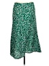 Akira 100% Polyester Animal Print Green Casual Skirt Size L - photo 1