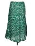 Akira 100% Polyester Animal Print Green Casual Skirt Size L - photo 2