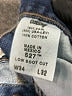 Levi's 100% Cotton Blue Jeans Size 34 waist - photo 8