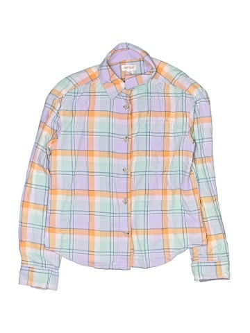Cat & Jack Long Sleeve Button-Down Shirt (view 1)