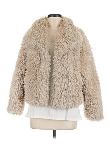 Love Tree Faux Fur Jacket (view 1)